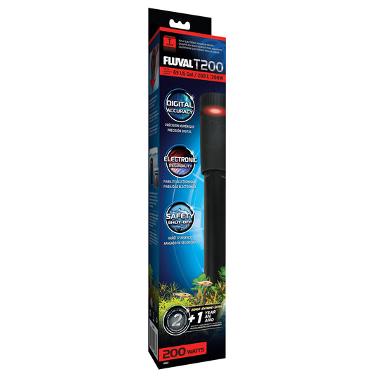 Fluval T200 Heater - 200W - up to 200L (53 US Gal)