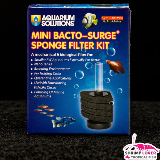 Bacto-Surge Sponge Filter Kit - Mini