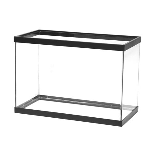 Aqueon Standard Aquarium - Black Frame - 20 gallon tank - Clear Silicone