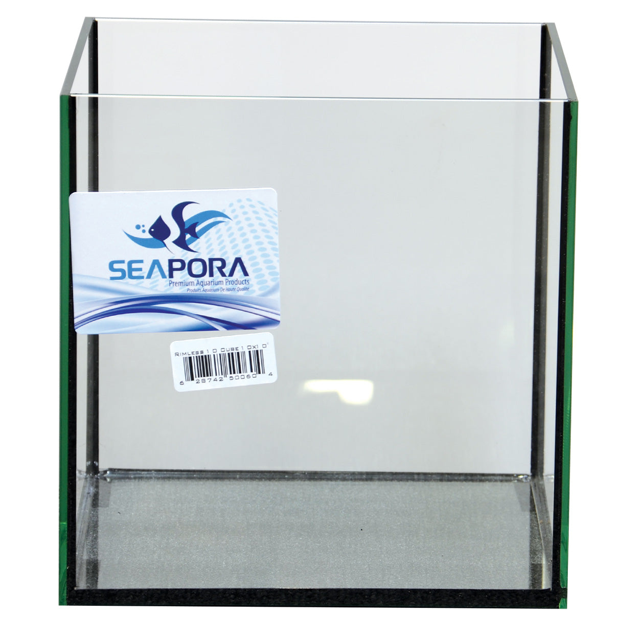 Seapora Rimless Cube Aquarium - 4 gal