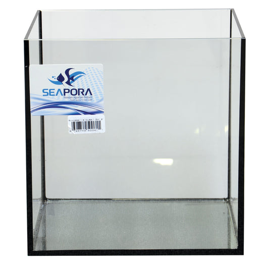 Seapora Rimless Cube Aquarium - 7.5 gal