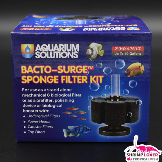 Bacto-Surge Sponge Filter Kit - Small