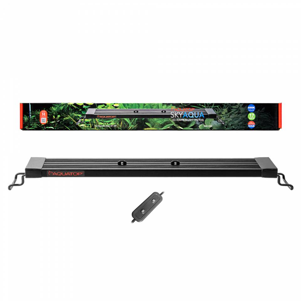 AQUATOP SAQ-2430 SkyAqua 24 to 30 Inch Adjustable LED with 3 Position Toggle Switch