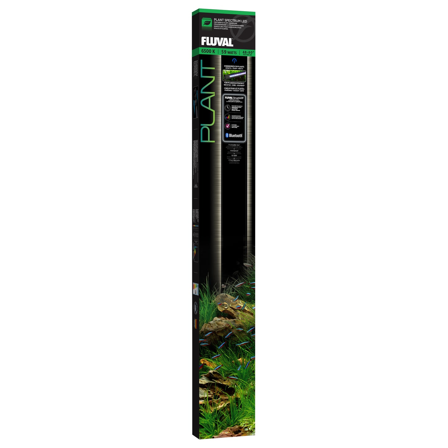 Fluval Plant Spectrum LED with Bluetooth - 59 W - 48-60 in (122-153 cm)