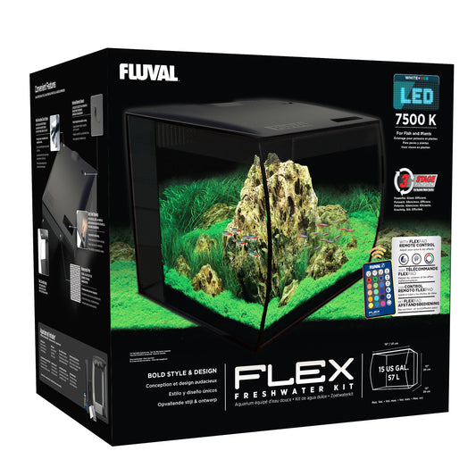 Fluval FLEX Aquarium Kit - 57 L (15 US gal) (Pre-Order Only)