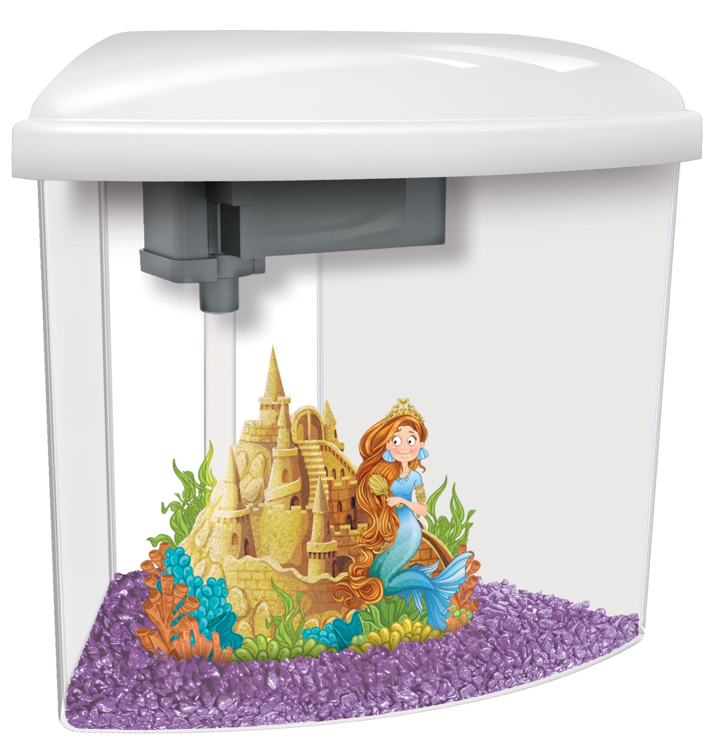 MA Mermaid 1 US gal.(3.78L) Aquarium Kit