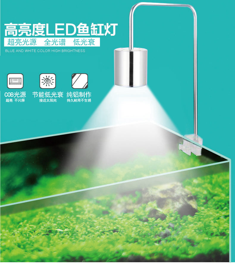 Silver or Black Colour- Planted light 25W or 12W